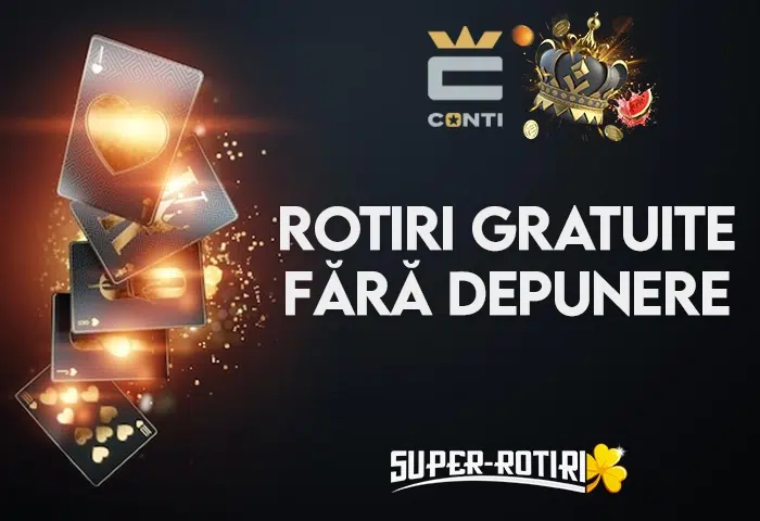 conti casino rotiri gratuite fara depunere