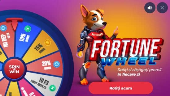 Roata nocorului SlotV Casino