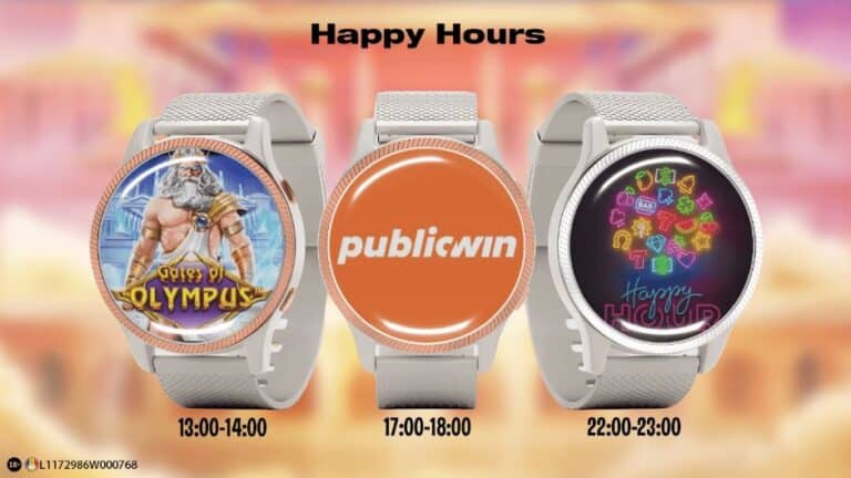 bonus publicwin la happy hour