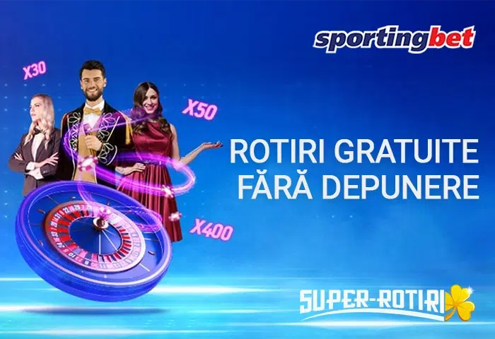 rotiri gratuite fara depunere sportingbet