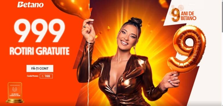 999 betano rotiri gratuite fara depunere