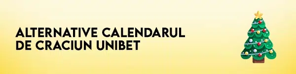 alternative calendarul de craciun unibet