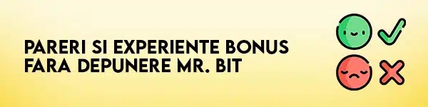 pareri bonus fara depunere mr bit