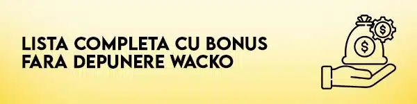 bonus fara depunere wacko